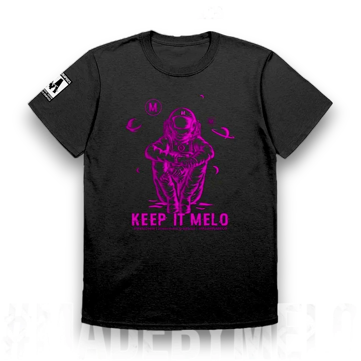#MeloCrew Vibes: Magenta - Basic T-Shirt | #MadeByMELO product image (1)