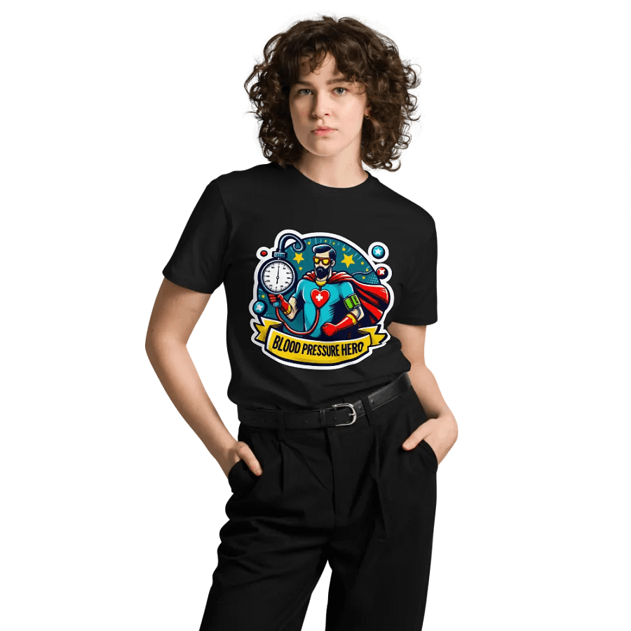 Blood Pressure Hero Unisex Tee product image (9)