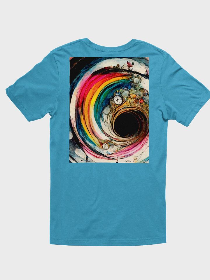 Eye and clocks on back tee product image (2)