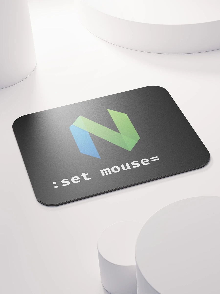 Neovim Mouse Pad (dark) product image (4)