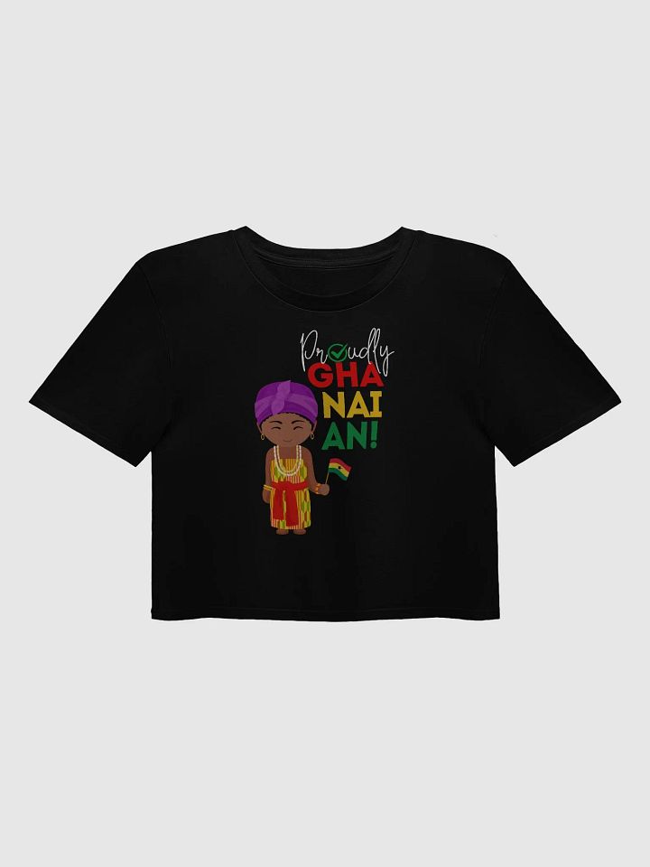 "Proudly Ghanaian" Crop Top product image (1)