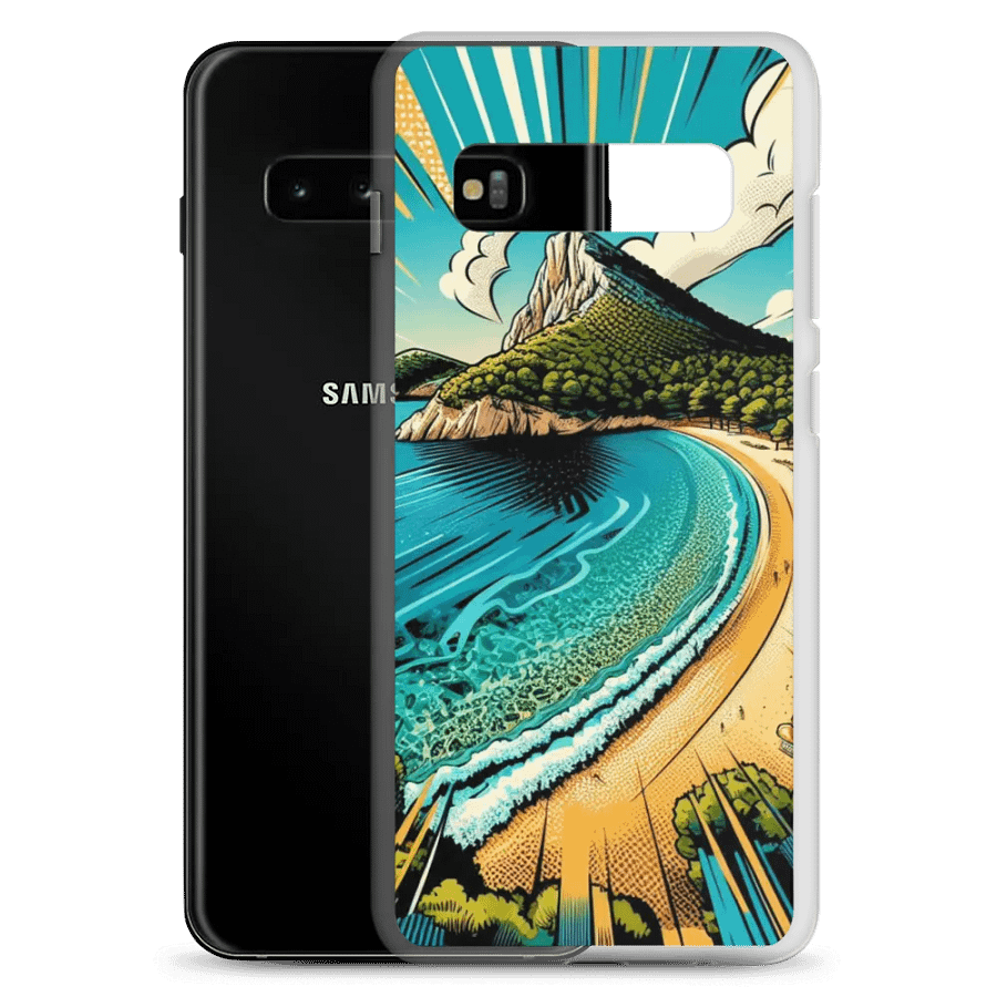 Tropical Paradise Samsung® Clear Case | AI Design product image (9)