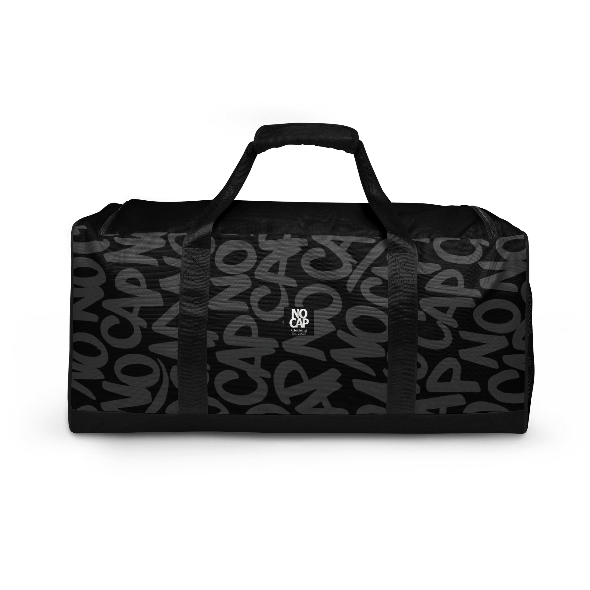NO CAP | Legacy Series Duffel Bag – Black Pattern Edition product image (4)