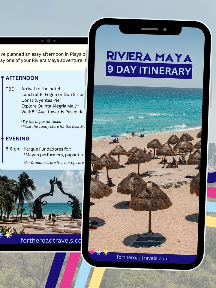 The 9-Day Riviera Maya Itinerary and Map product image (2)