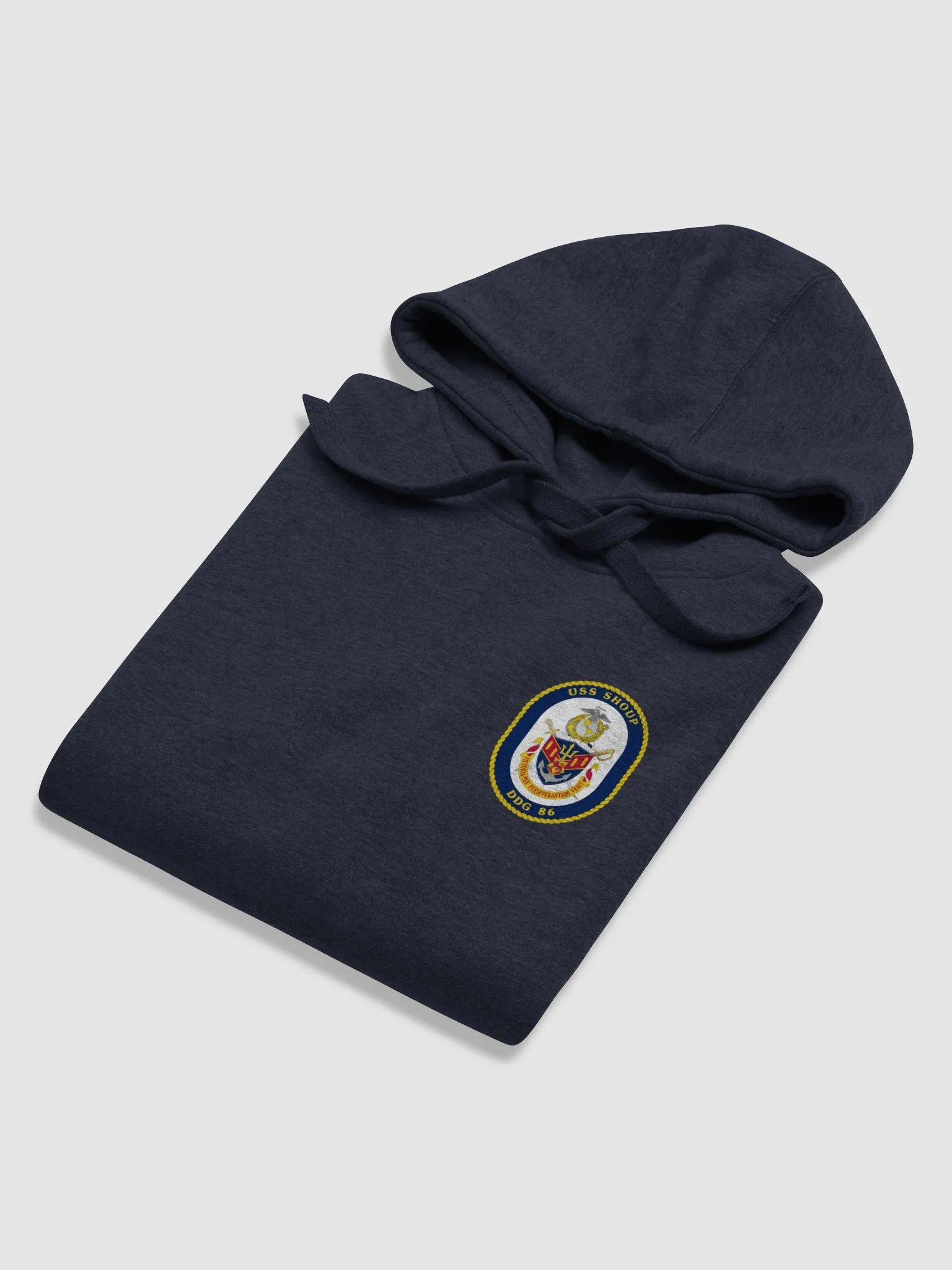 USS Shoup DDG 86: Hooded Sweatshirt product image (51)