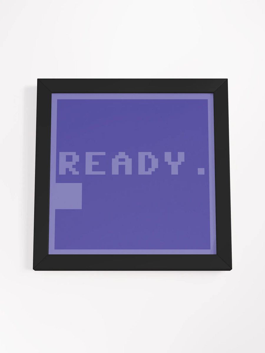 C64 Ready - Framed Print product image (4)
