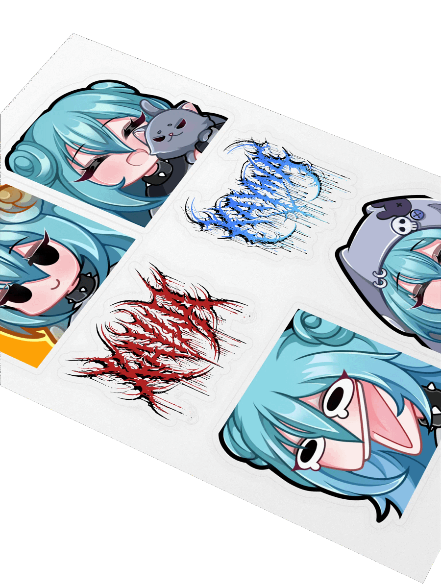 Kaywa's Font and Emote Collage product image (3)