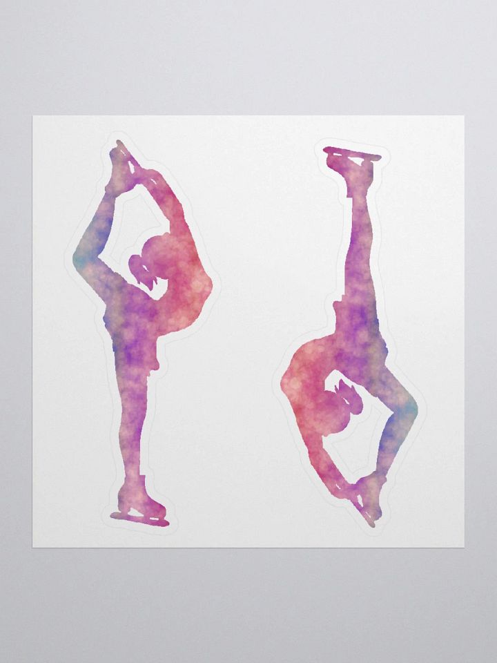 Figure Skater Sticker Set product image (1)
