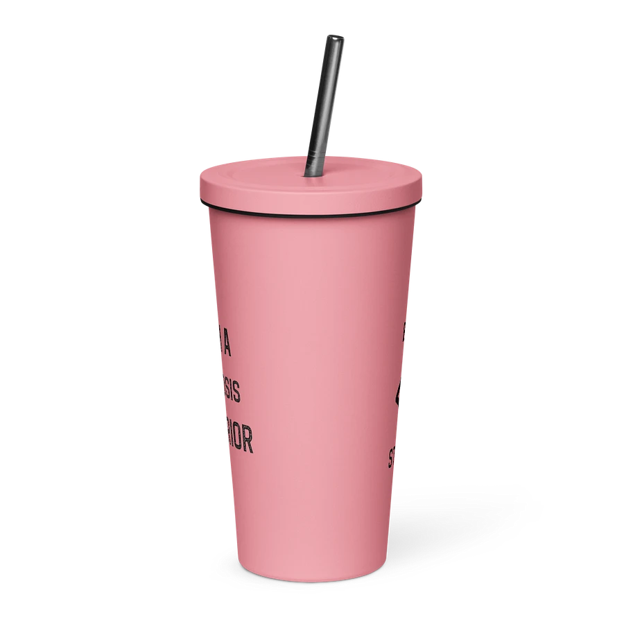 Back Strong 20 oz. Insolated Cup: Pink product image (4)