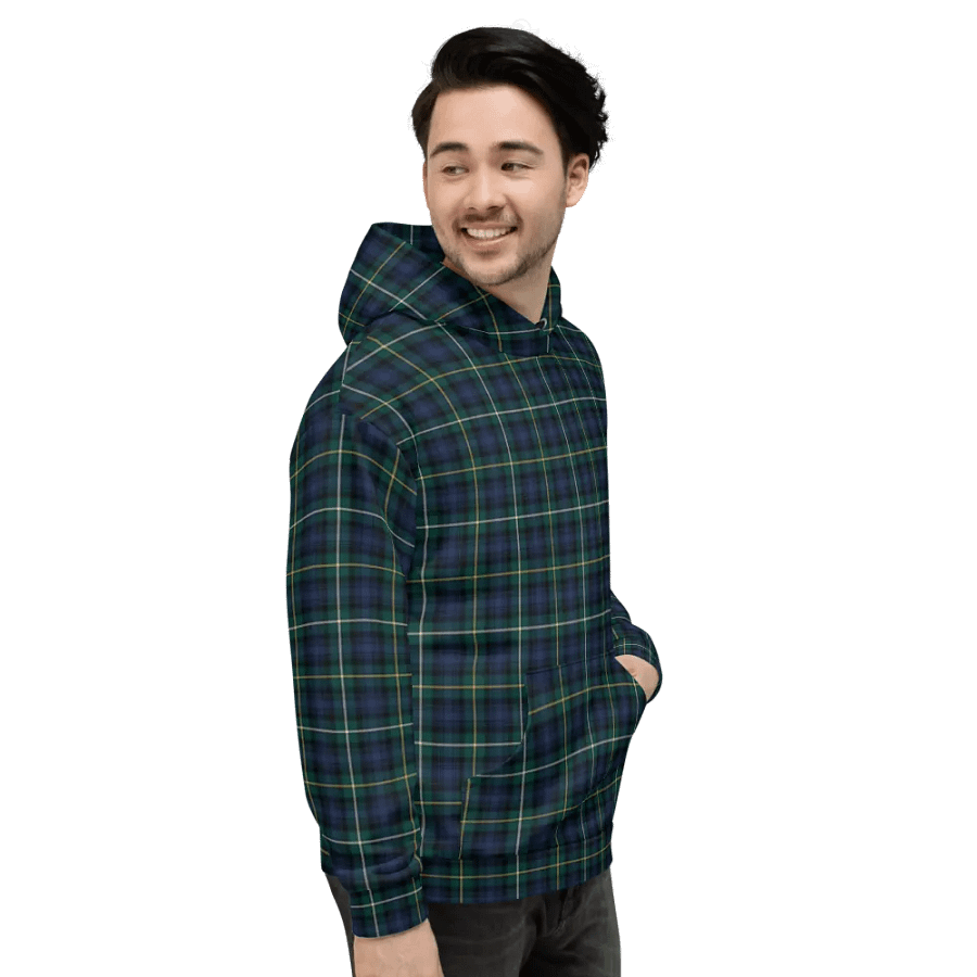 Campbell Clan Tartan Hoodie product image (5)