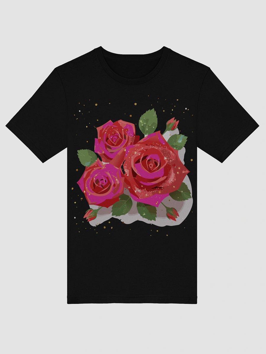 Blooming Roses Soft T-Shirt product image (5)