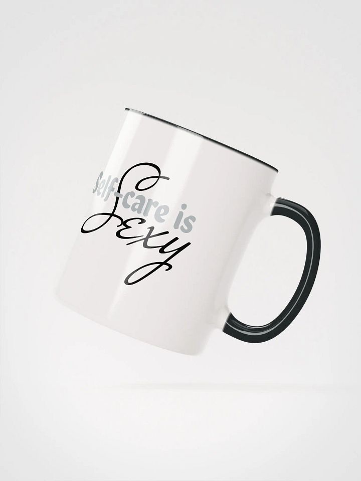 Self-care is sexy - Blue mug product image (2)