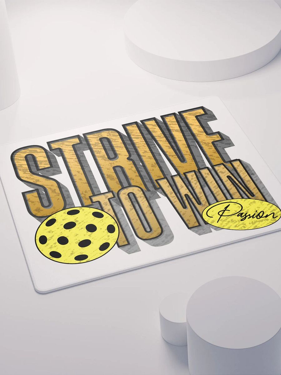 Strive To Win Pickleball Passion Gaming Mouse Pad product image (4)