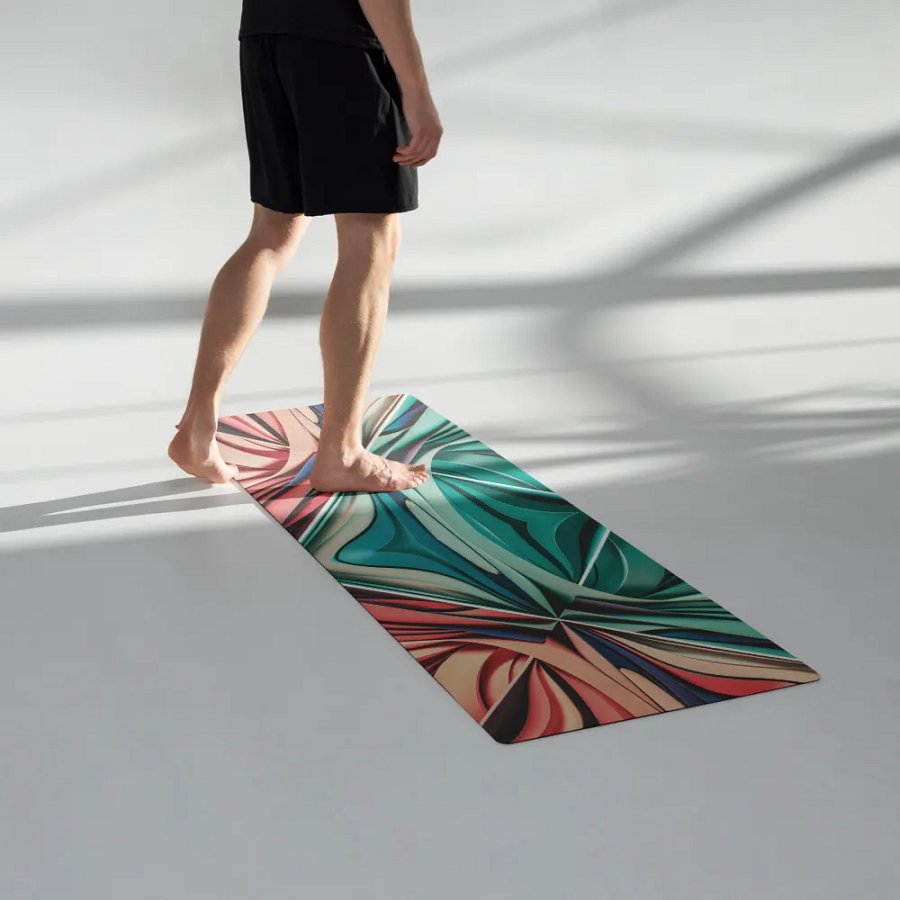 Graphic Grove Anti-Slip Yoga Mat with Microsuede Top - 24″ × 68″ product image (12)