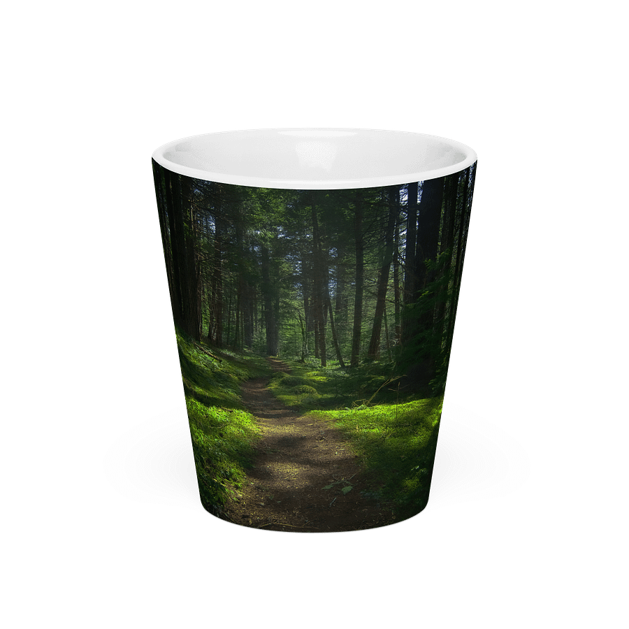 Lower Dungeness Trail Timber sun lighting Latte Mug product image (3)