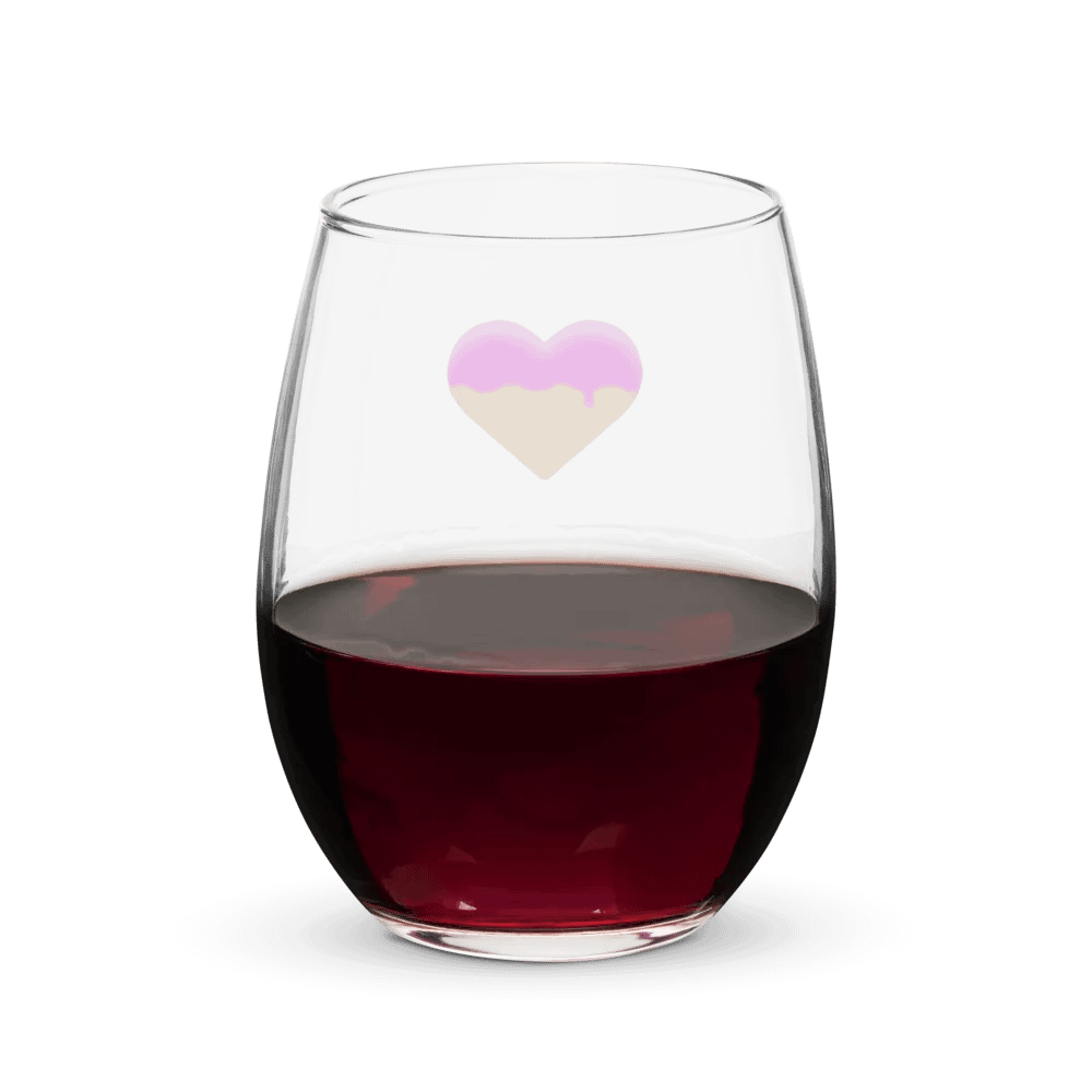 CakeHeart Wine Glass product image (6)