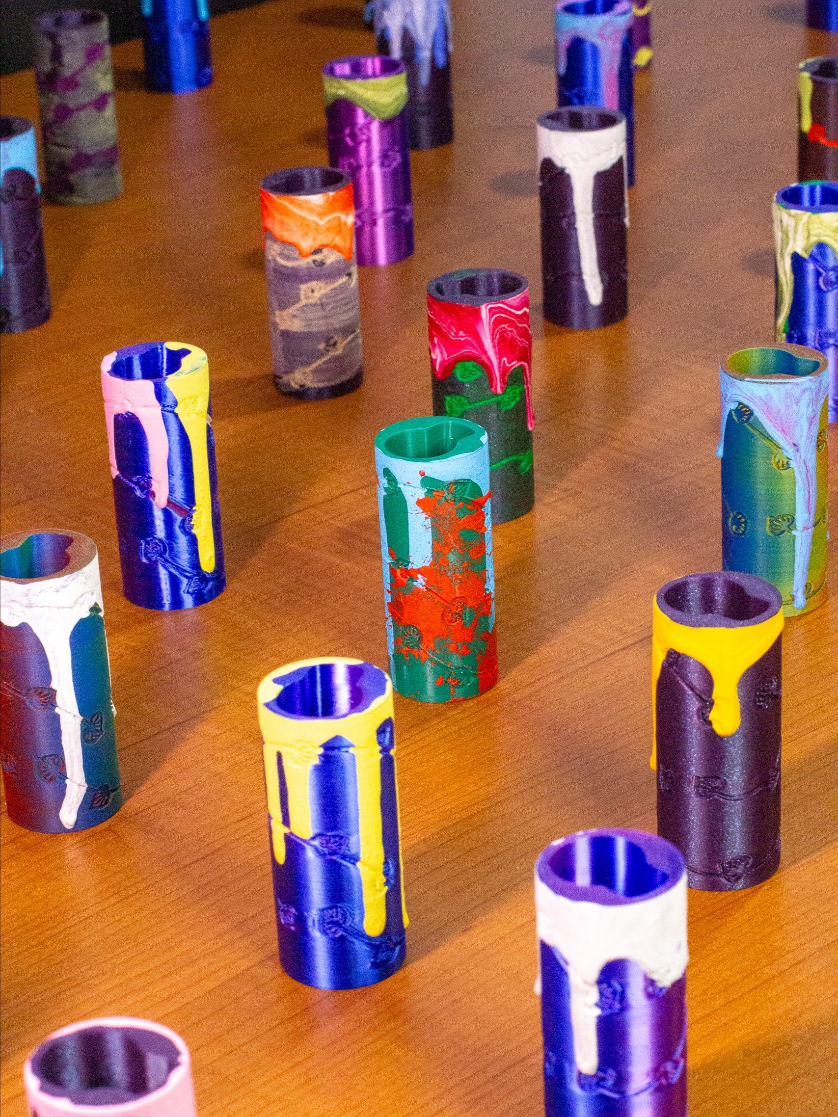 Funky Lil Testers - Hand Painted Clipper Lighter Sleeves product image (1)