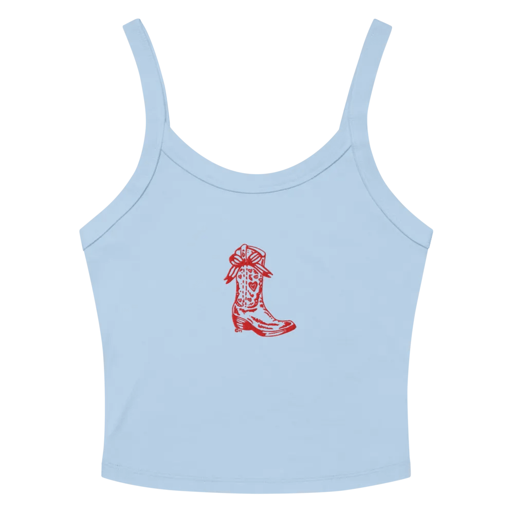 Heartfelt Cowgirl Tank embroidered product image (2)