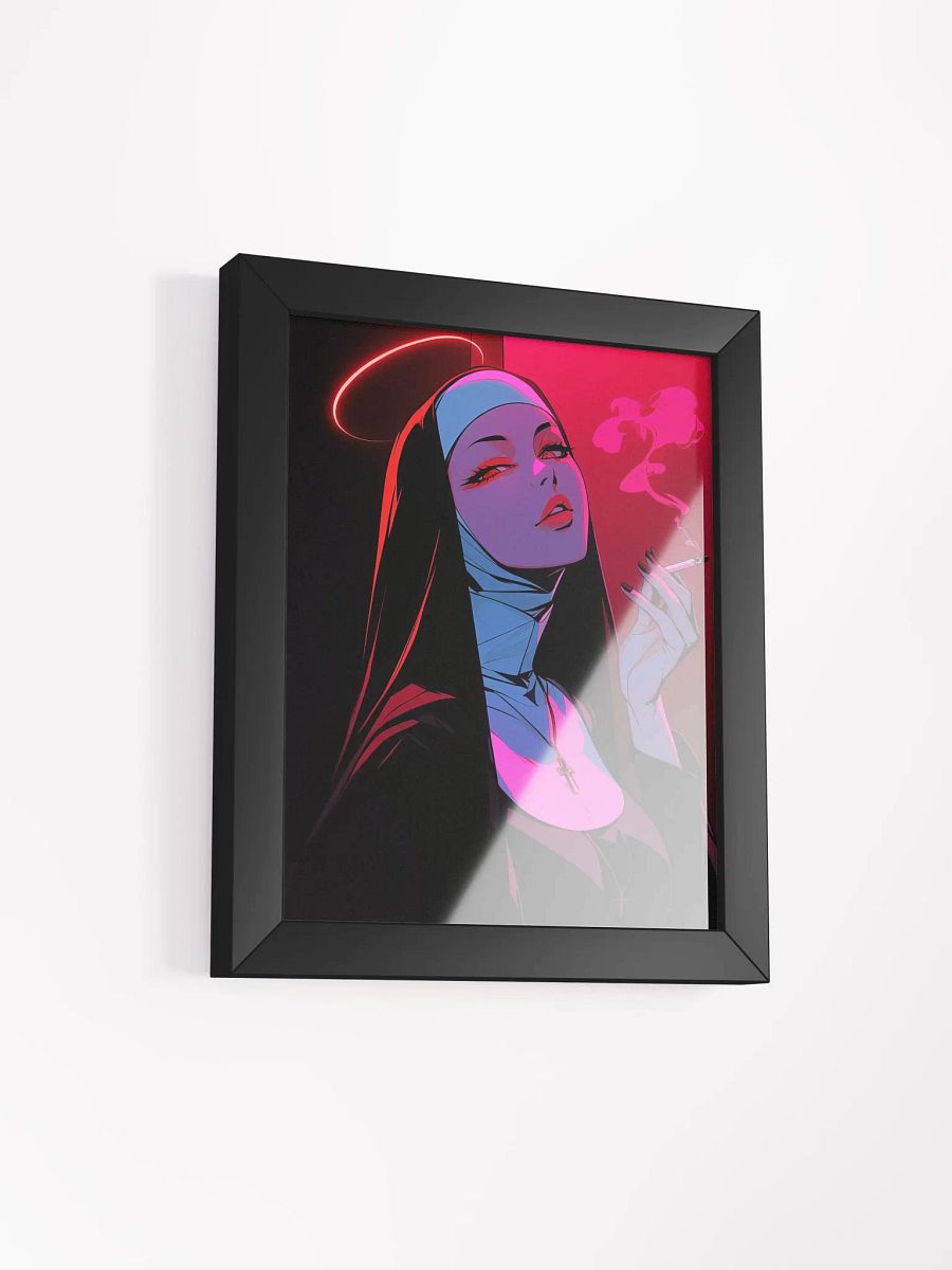 Framed Neon Serenity Poster product image (21)