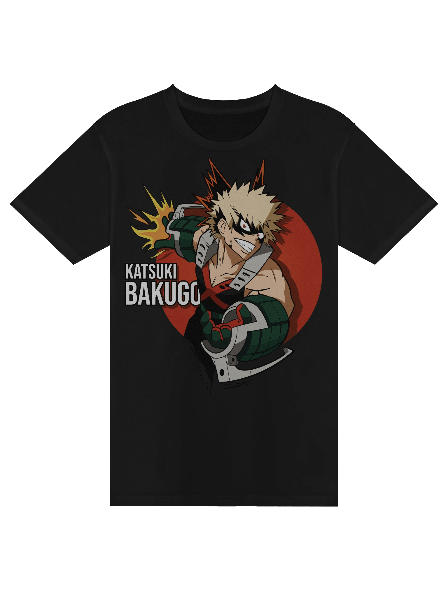 Bakugo Explosion T-Shirt – Unleash the Boom product image (1)
