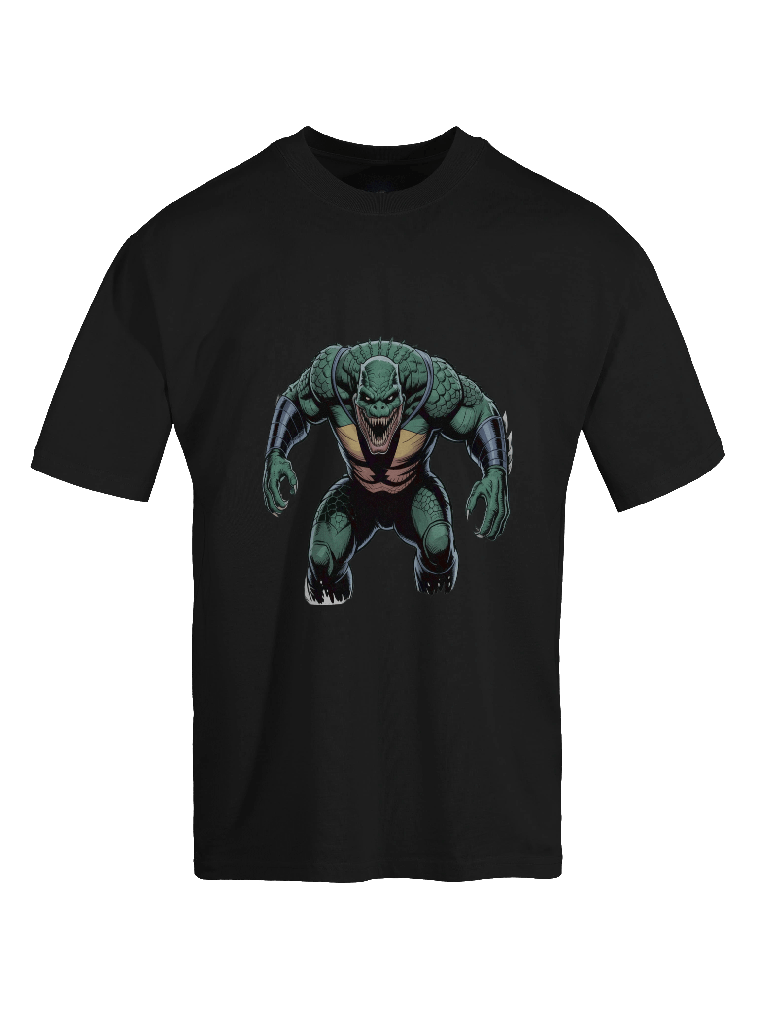 Killer Croc Brooding Bulk Oversized Faded T-Shirt product image (1)