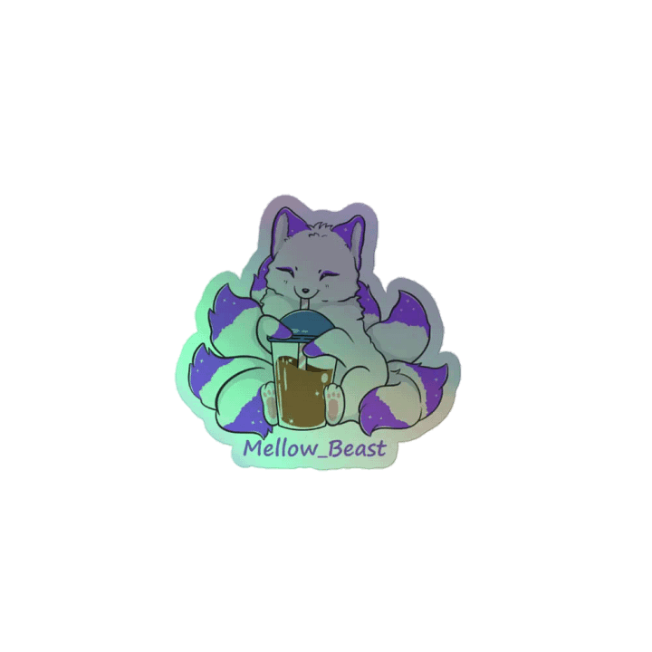 Purple Holograph Sticker product image (2)