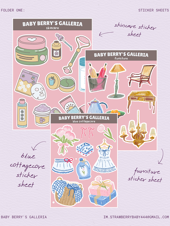 Soft Glow Sticker Pack product image (1)