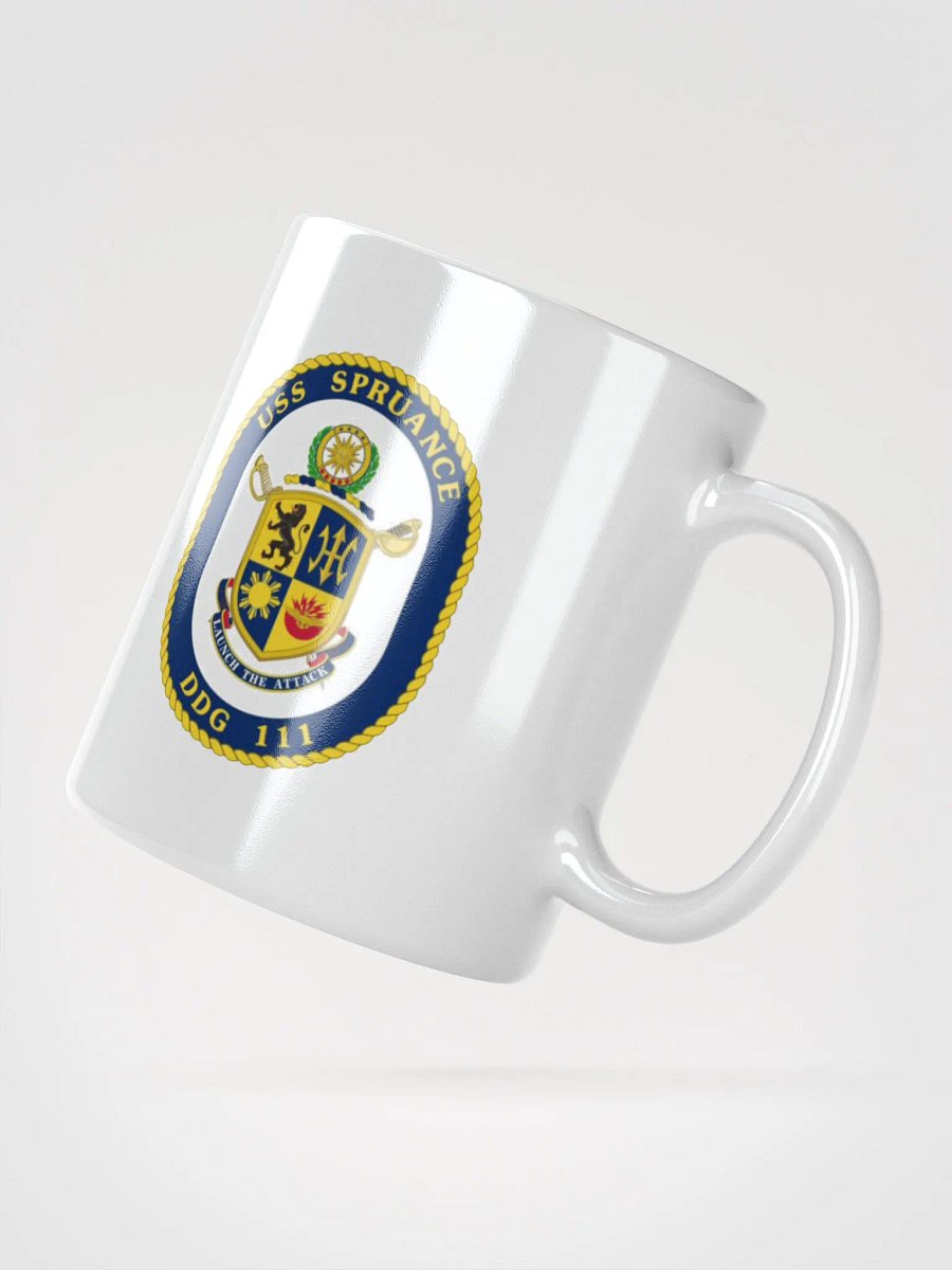 USS Spruance DDG 111: White Coffee Cup product image (2)