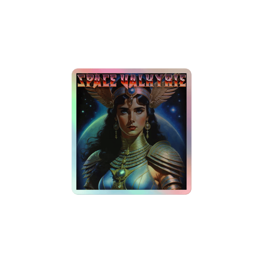 Space Valkyrie Holographic Sticker product image (1)