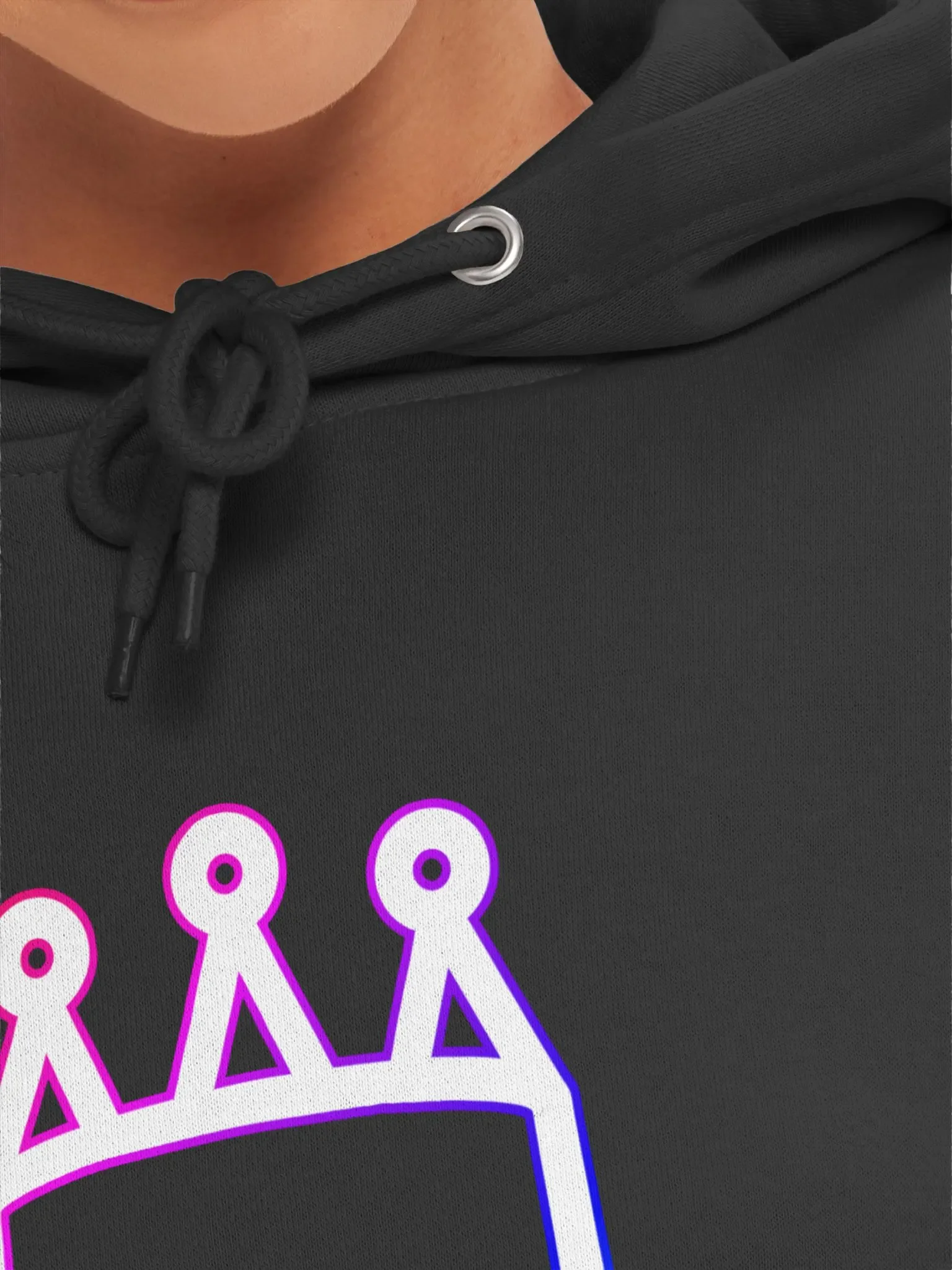 Crowned Royalty Gradient Hoodie product image (7)