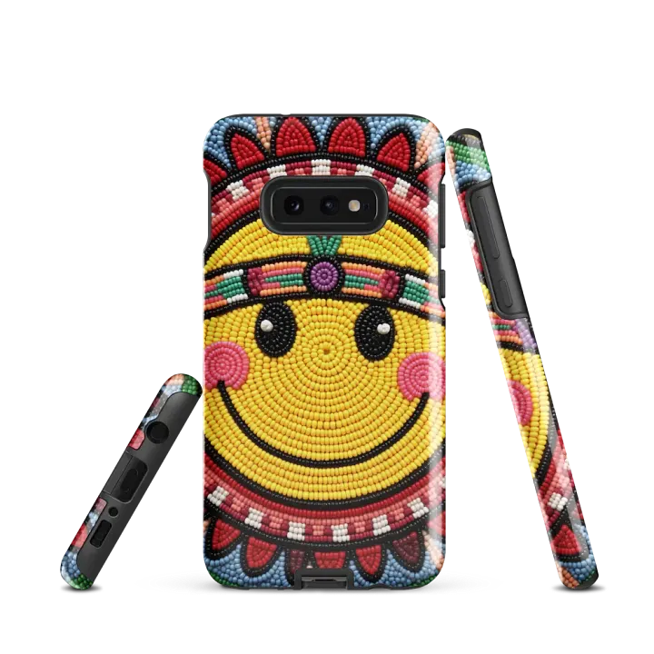 Smiley Face Faux-beaded Tough Case for Samsung® product image (2)