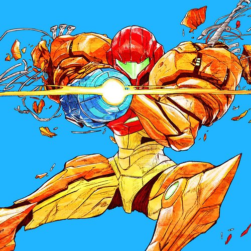 I like Metroid
#Samus #Metroid #samusaran #fanart #nintendo #gaming #anime #manga #blue #orange #buster #battledamage #neotok...
