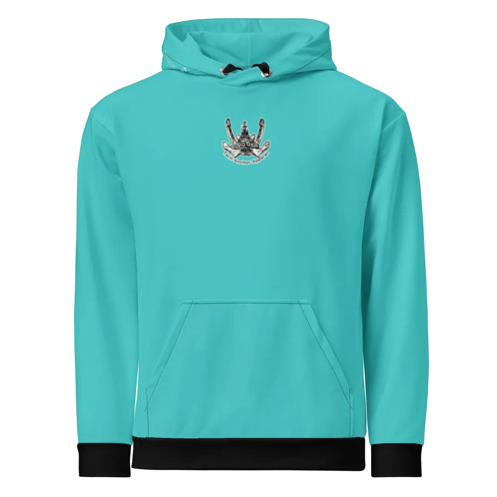 Turquoise Pacific Titan Reflection Hoodie product image (8)
