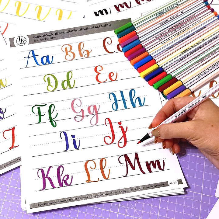 Guía Básica de Caligrafía para Rotuladores Grandes product image (2)