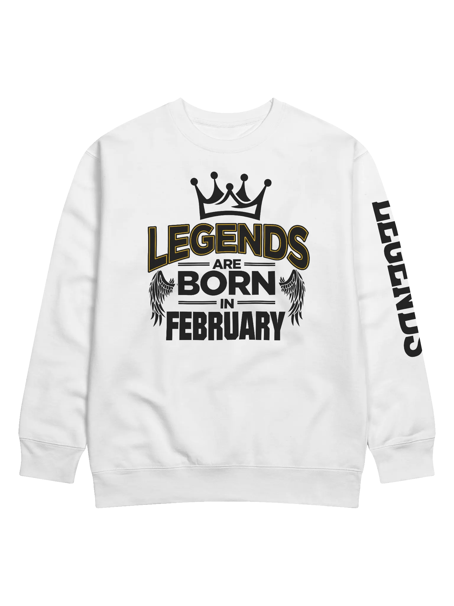 Legends are born in January Sweatshirt product image (3)