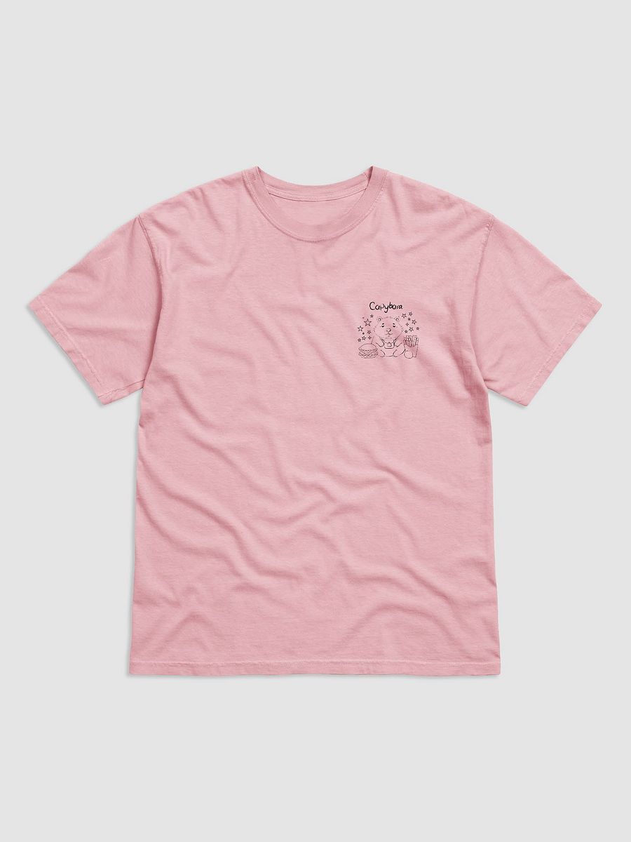 Capybara's Lunch Break Unisex Heavyweight T-Shirt product image (7)