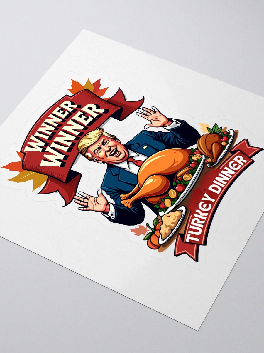 Winner Winner Turkey Dinner Stickers product image (3)