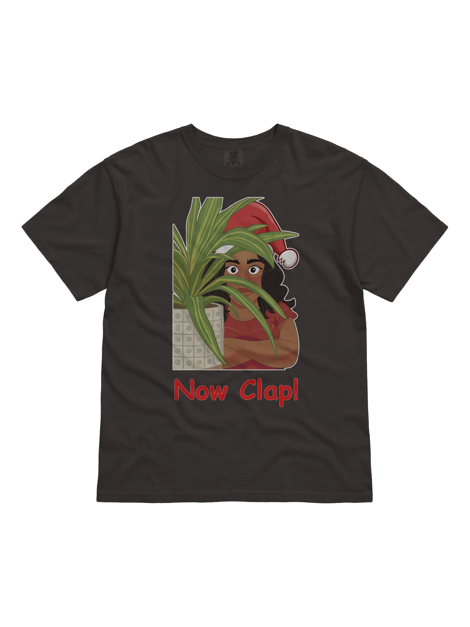 Now Clap! Santa Hat Graphic Tee product image (21)