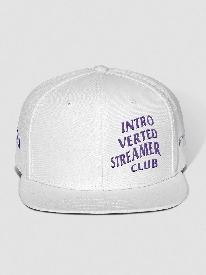 Introverted Streamer Club "Team Purple" Snapback product image (1)