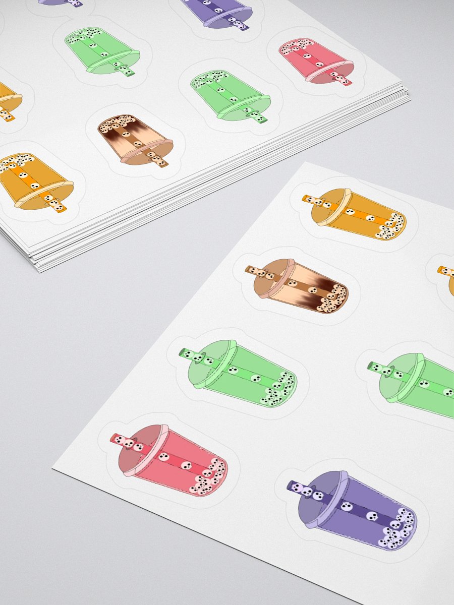 Death By Boba 4"x4" product image (4)