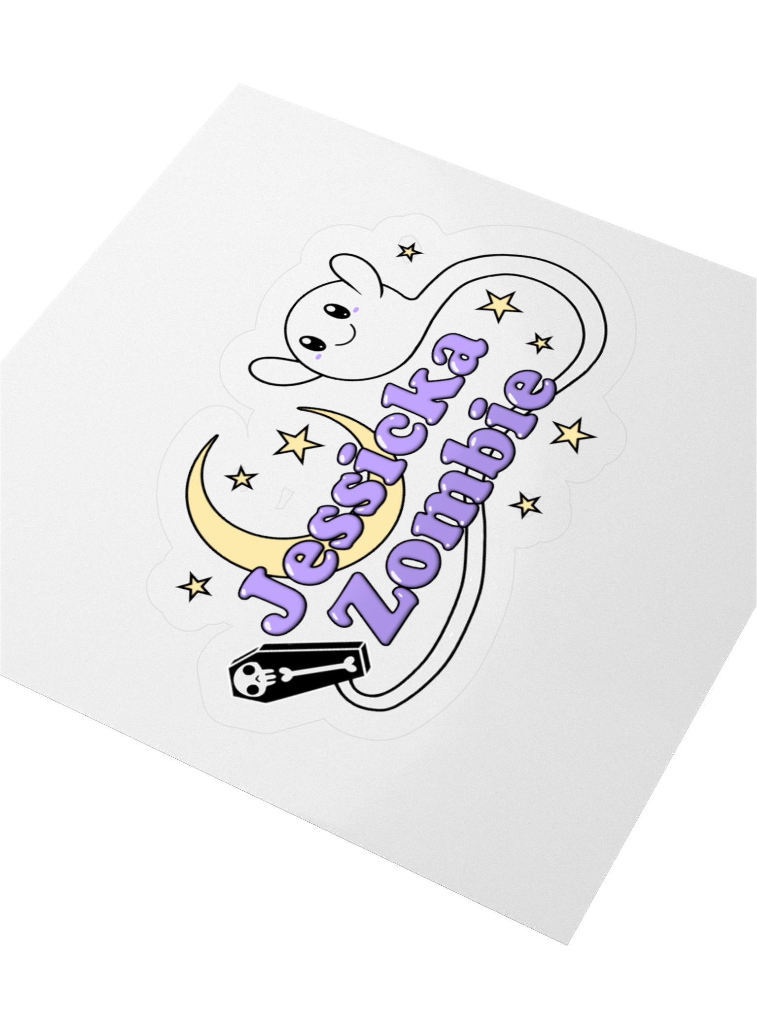 JessickaZombie Logo Sticker product image (9)