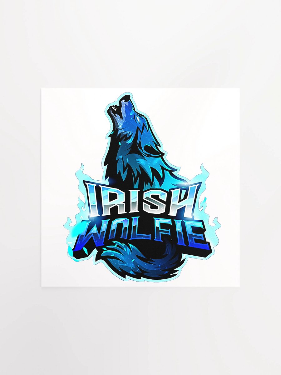 Official Irish Wolfie Poster product image (2)