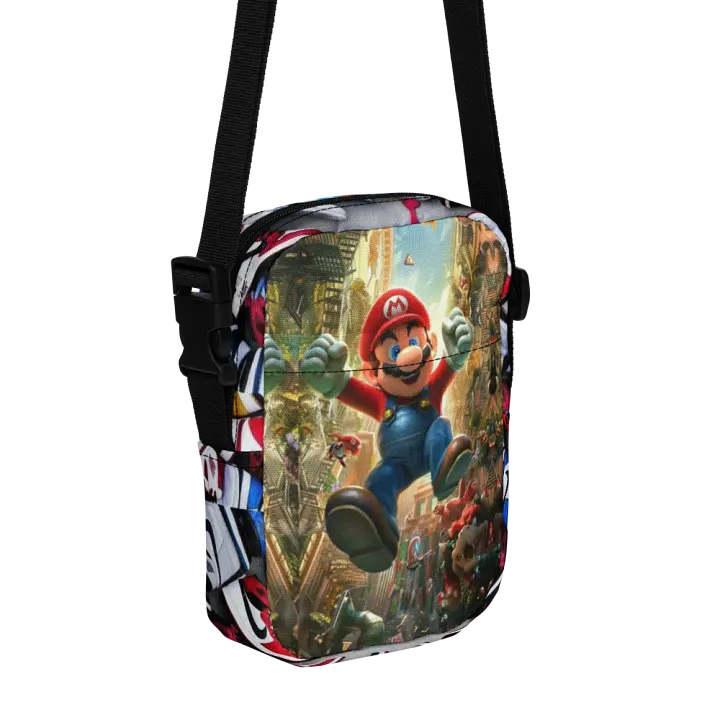 Buhay Tuklas Fantasy City Mario All-Over Print Crossbody Bag product image (1)