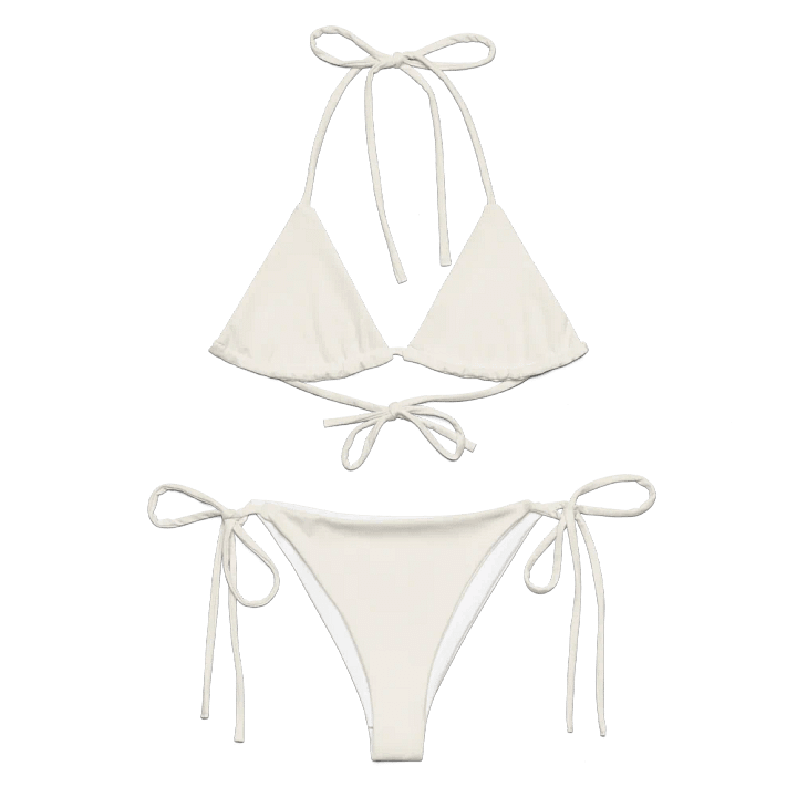 Namaste Cream and Gold String Bikini product image (2)