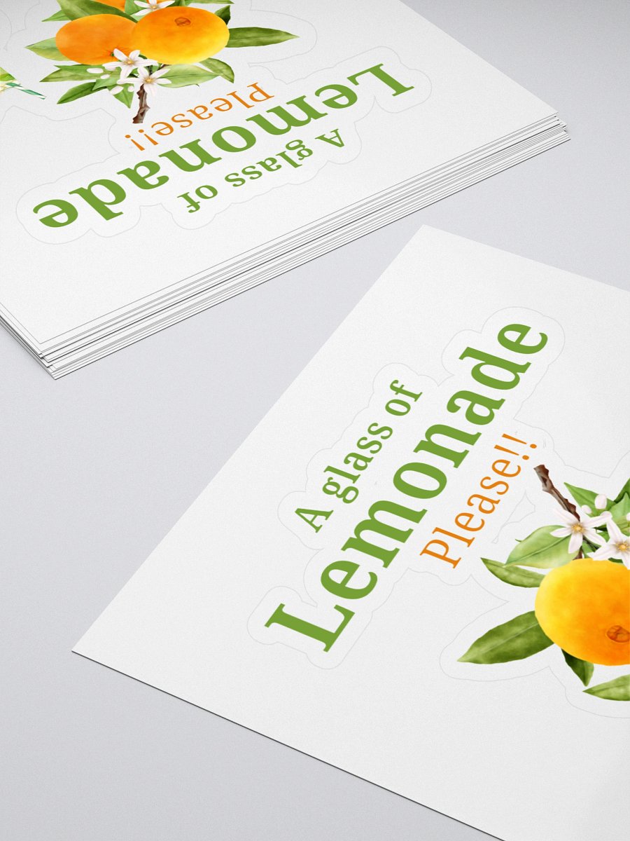 Citrus Delight Kiss Cut Stickers product image (4)