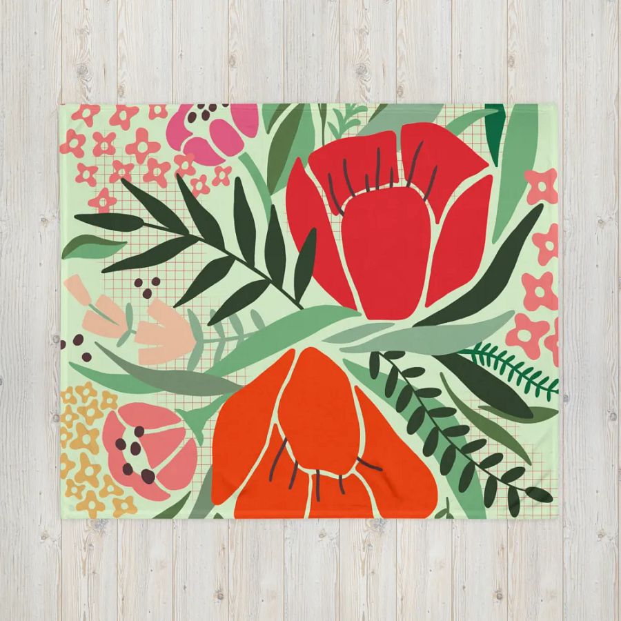 Floral Summer Blanket product image (8)