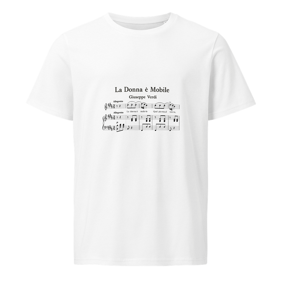 La Donna e Mobile Organic T-Shirt product image (13)