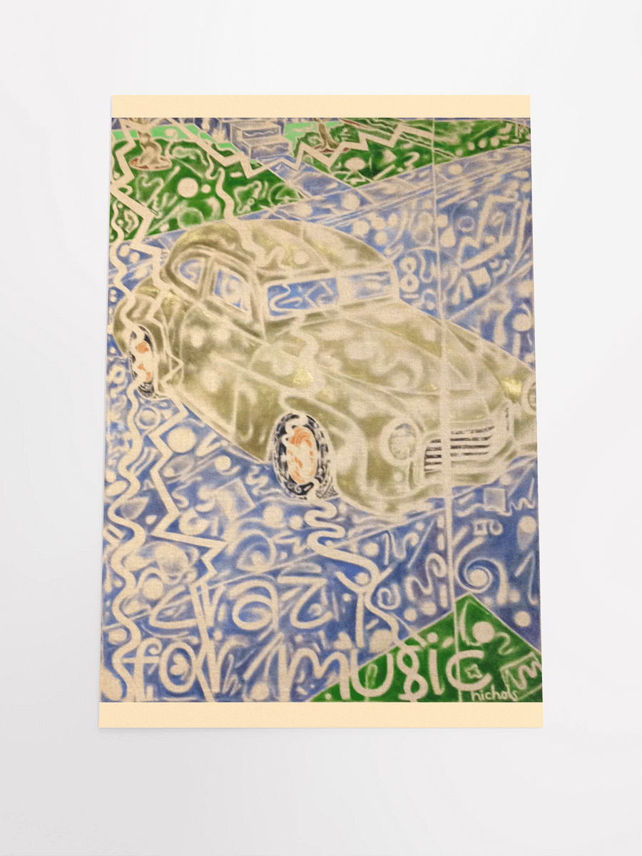 Crazy for the Music (1993) Poster product image (4)
