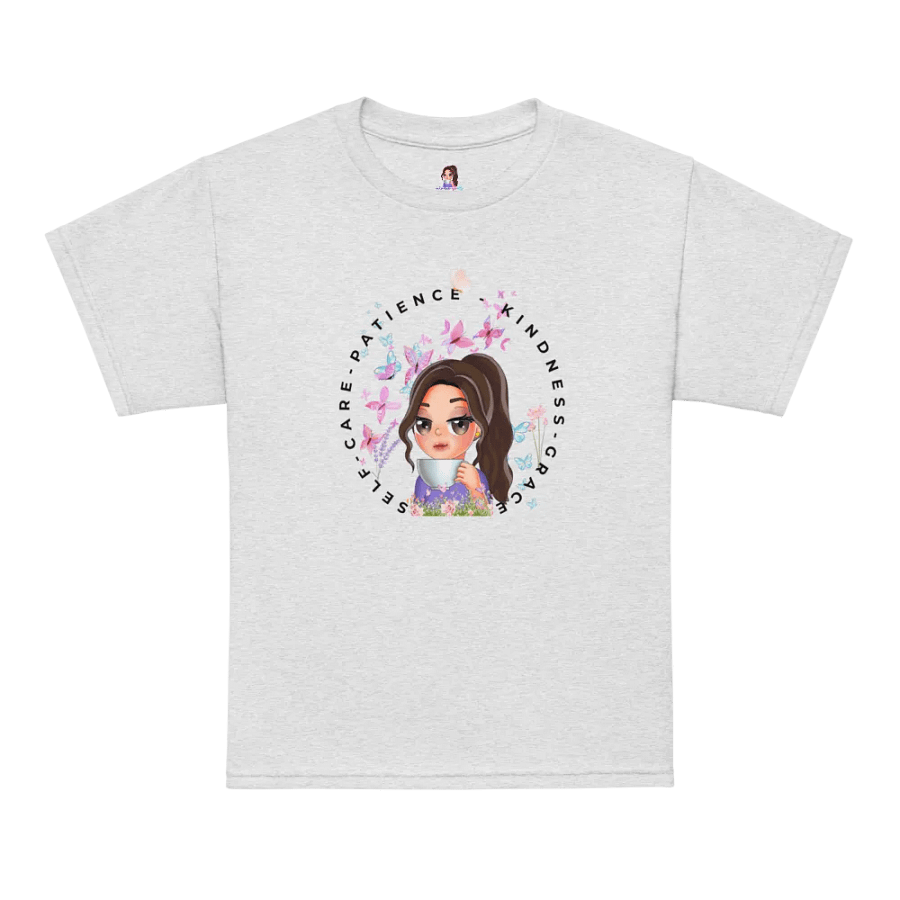 Self-care, Patience - Kindness Youth Sports Tee product image (1)