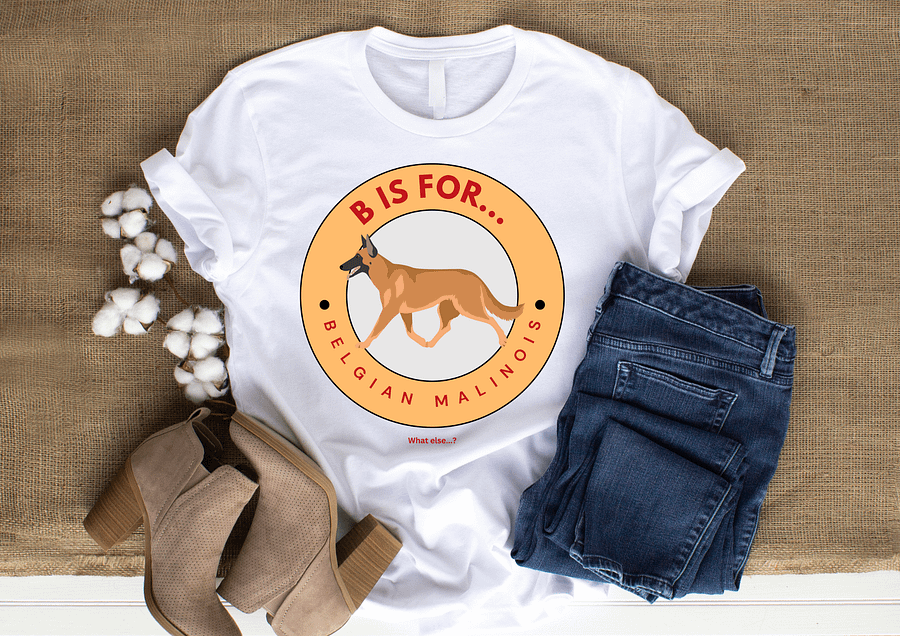 Belgian Malinois Badge Tee product image (14)